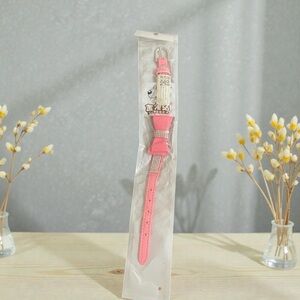 Pink Rhinestone Dog Collar